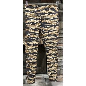 Women’s RUNNING BARE Black/Brown Leggings Size 4-6 *A6